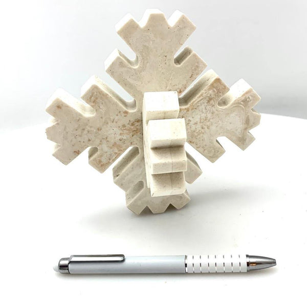 Escultura copo de nieve - Camaleon-art - concrete shop art