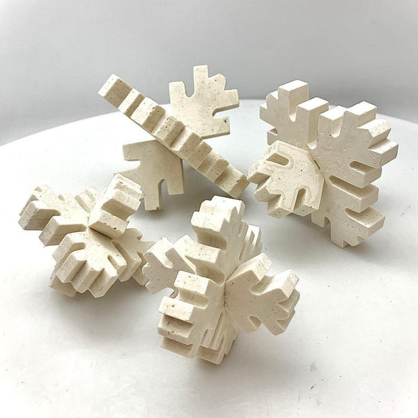 Escultura copo de nieve - Camaleon-art - concrete shop art