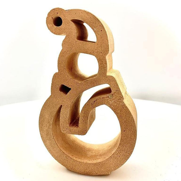 Escultura en cemento de muñeco de nieve - Camaleon-art - concrete shop art