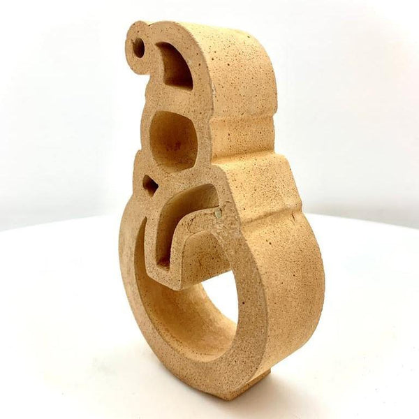 Escultura en cemento de muñeco de nieve - Camaleon-art - concrete shop art