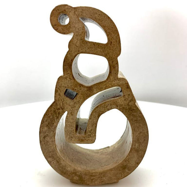 Escultura en cemento de muñeco de nieve - Camaleon-art - concrete shop art