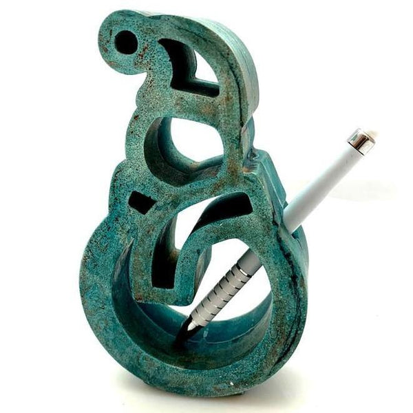 Escultura en cemento de muñeco de nieve - Camaleon-art - concrete shop art