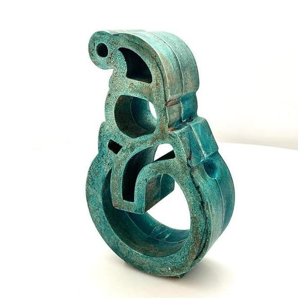 Escultura en cemento de muñeco de nieve - Camaleon-art - concrete shop art