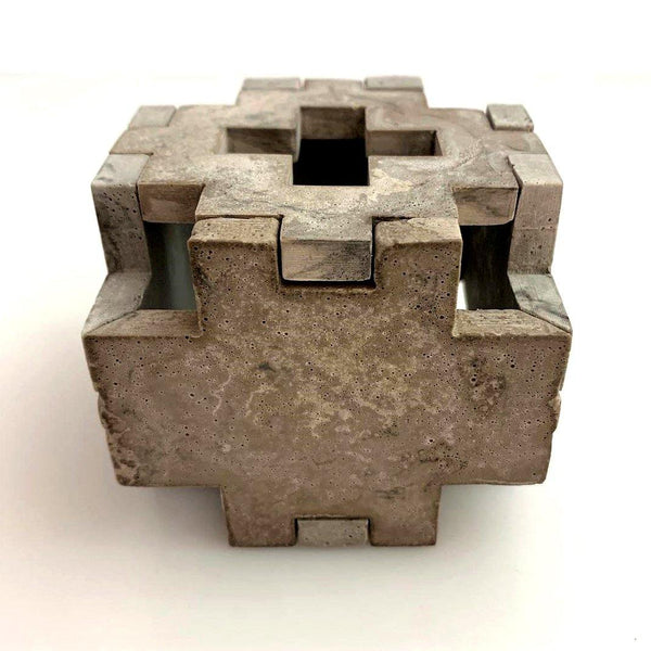 Porta velas apilable - Camaleon-art - concrete shop art