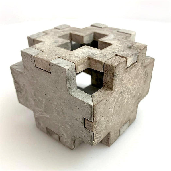 Porta velas apilable - Camaleon-art - concrete shop art