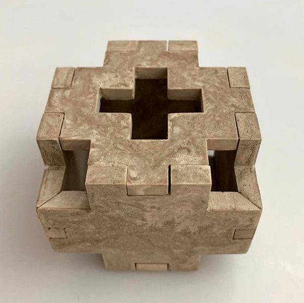 Porta velas apilable - Camaleon-art - concrete shop art