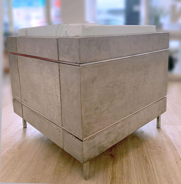 Sillón de concreto Minimalista - Camaleon-art - concrete shop art