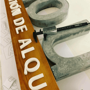 Rotulación y numeración exterior - Camaleón-art