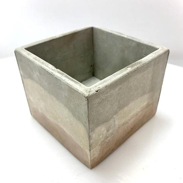 Cubo cemento mixto 108 - Camaleon-art - concrete shop art