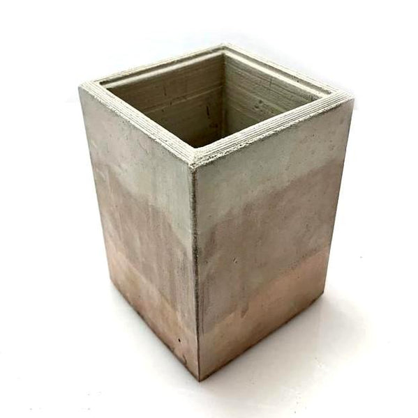 Cubo cemento mixto 79 - Camaleon-art - concrete shop art