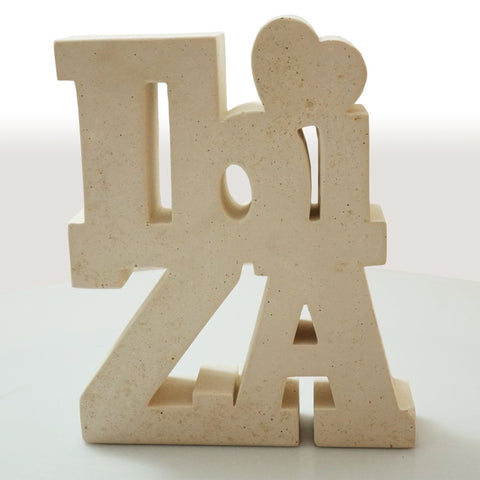 Escultura Ibiza - Camaleon-art - concrete shop art